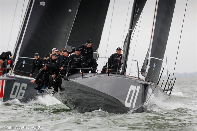 Niklas Zennström's FAST40  Rán at the 2021 RORC IRC National Championship photo copyright Paul Wyeth / RORC taken at Royal Ocean Racing Club and featuring the IRC class