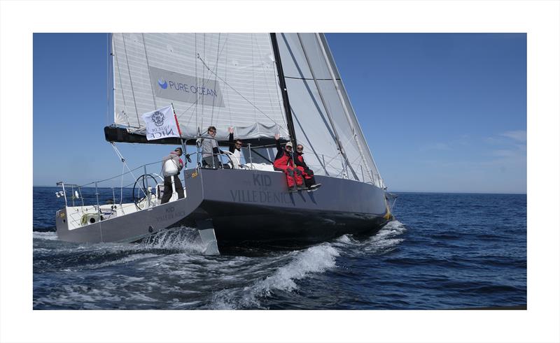 Route Saint Pierre Lorient - Pure Ocean Challenge underway - photo © Jean-Christophe L Espagnol