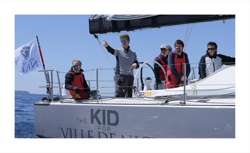 Route Saint Pierre Lorient - Pure Ocean Challenge underway photo copyright Jean-Christophe L Espagnol taken at  and featuring the IRC class