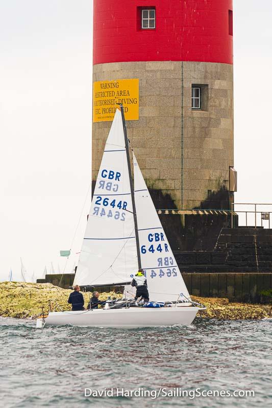 Eeyore wins the Gold Roman Bowl in the 90th Round the Island Race photo copyright David Harding / www.sailingscenes.com taken at Island Sailing Club, Cowes and featuring the IRC class