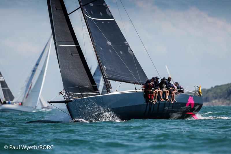 Ed Bell's JPK 1180 Dawn Treader during the 2021 Cowes-Dinard-St Malo Race - photo © Paul Wyeth / RORC