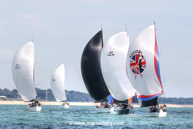 Cowes Week 2021 day 4 photo copyright Ingrid Abery / www.ingridabery.com taken at Cowes Combined Clubs and featuring the IRC class