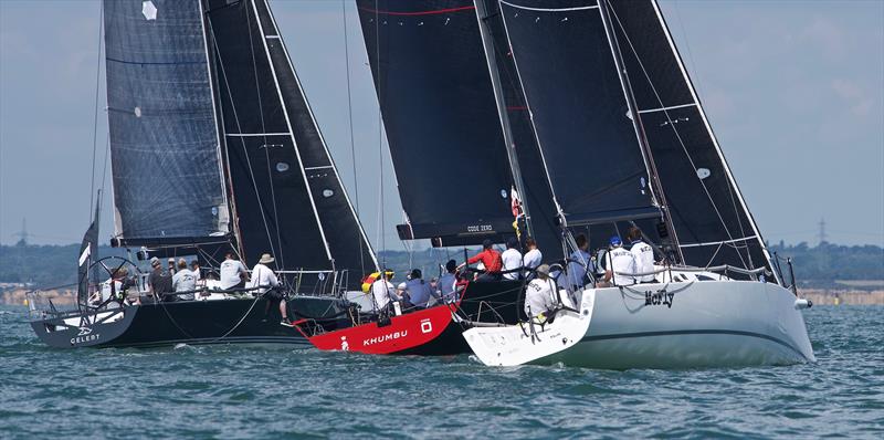 Cowes Week 2021 day 5 photo copyright Tom Hicks / www.solentaction.com taken at Cowes Combined Clubs and featuring the IRC class