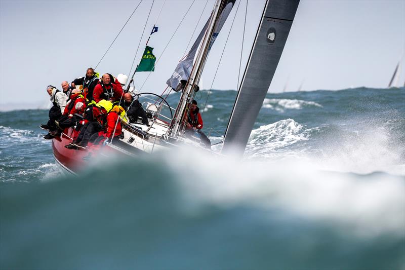 Ross Applebey's British Lightwave 48 Scarlet Oyster during the Rolex Fastnet Race photo copyright Paul Wyeth / www.pwpictures.com taken at Royal Ocean Racing Club and featuring the IRC class