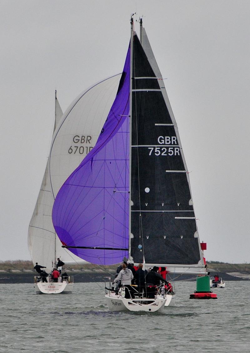 Burnham Week Day 3 photo copyright Alan Hanna taken at Royal Burnham Yacht Club and featuring the IRC class