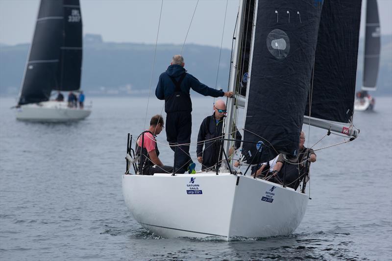 Saturn Sails Largs Regatta Festival 2021 photo copyright Marc Turner / www.pfmpictures.co.uk taken at Largs Sailing Club and featuring the IRC class