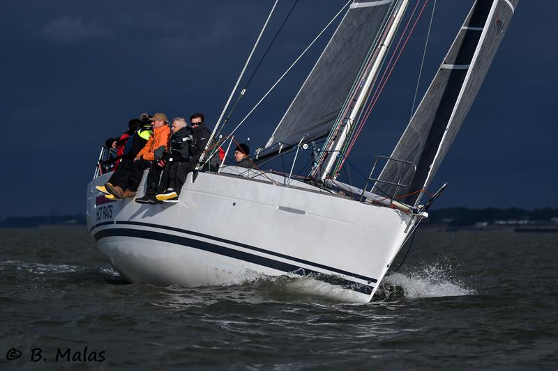 Hot Rats during HYS Hamble Winter Series Race Week 4 photo copyright Bertrand Malas taken at Hamble River Sailing Club and featuring the IRC class