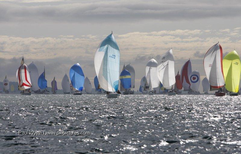 Day 5 action from Cowes Week 2009 photo copyright Paul Wyeth / www.pwpictures.com taken at  and featuring the IRC class