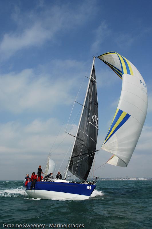Racing for the prestigious Gold Cup on day 6 of Vattenfall Ramsgate Week photo copyright Graeme Sweeney / www.MarineImages.co.u taken at Royal Temple Yacht Club and featuring the IRC class