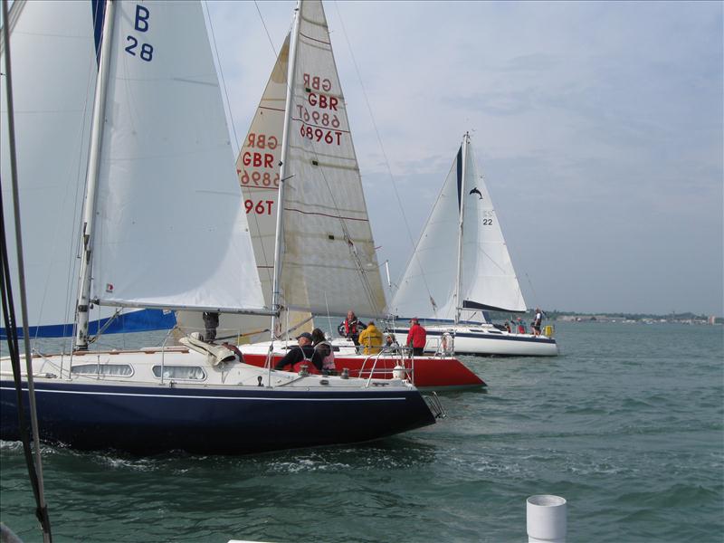 Southampton Water Sailing Association's Evening Series Race 1 photo copyright Chris Waddington taken at Southampton Water Sailing Association and featuring the IRC class