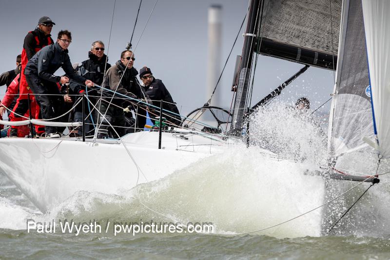 An unofficial trial for team selection in the Brewin Dolphin Commodores' Cup this summer photo copyright Paul Wyeth / www.pwpictures.com taken at Warsash Sailing Club and featuring the IRC class