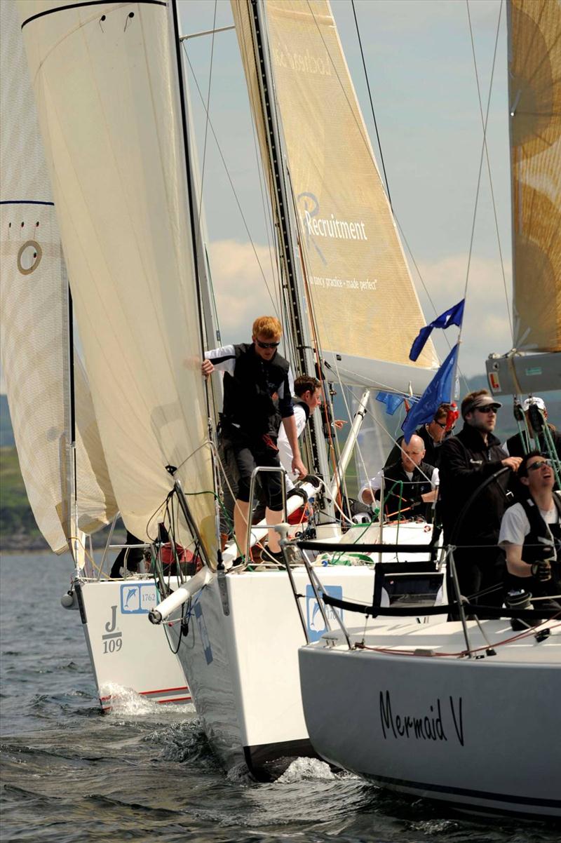 Brewin Dolphin Scottish Series day 1 photo copyright Marc Turner / CCC taken at Clyde Cruising Club and featuring the IRC class