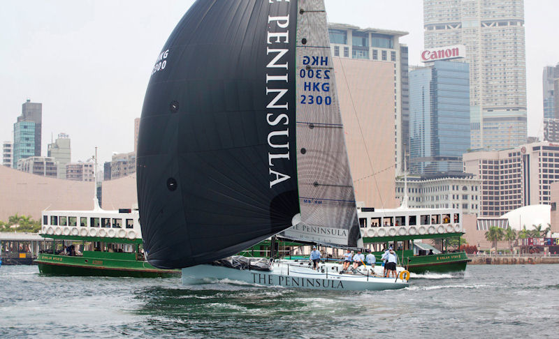 Peninsula Signal 8 set for the Rolex Commodores' Cup photo copyright Guy Nowell / RHKYC taken at Royal Hong Kong Yacht Club and featuring the IRC class