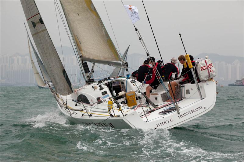 The Royal Hong Kong Yacht Club Hong Kong to Hainan Race gets underway photo copyright Guy Nowell / RHKYC taken at Royal Hong Kong Yacht Club and featuring the IRC class