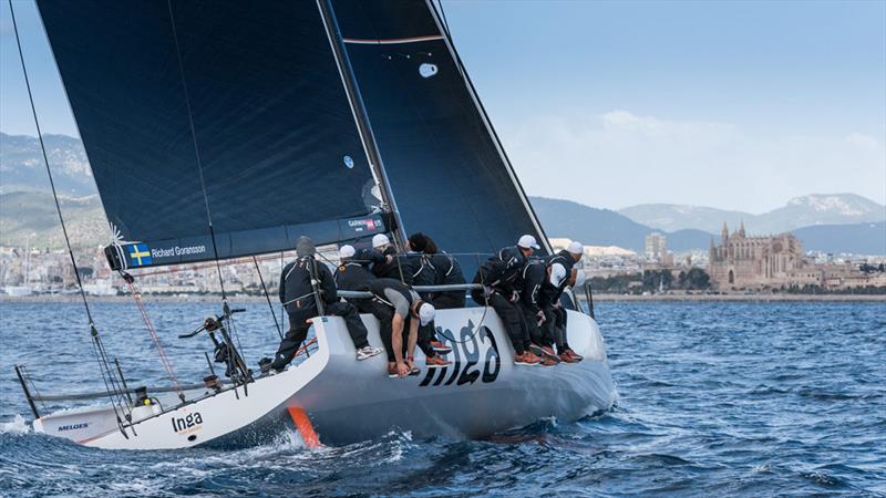 Palma Vela- Placing first in the Melges 40 Class, Inga from Sweden skippered by Richard Goransson excelled with flying colors. Cameron Appleton, tactician of Inga, champion of class Melges 40: “It was a long and complicated race photo copyright Melges / ZGN taken at  and featuring the IRC class