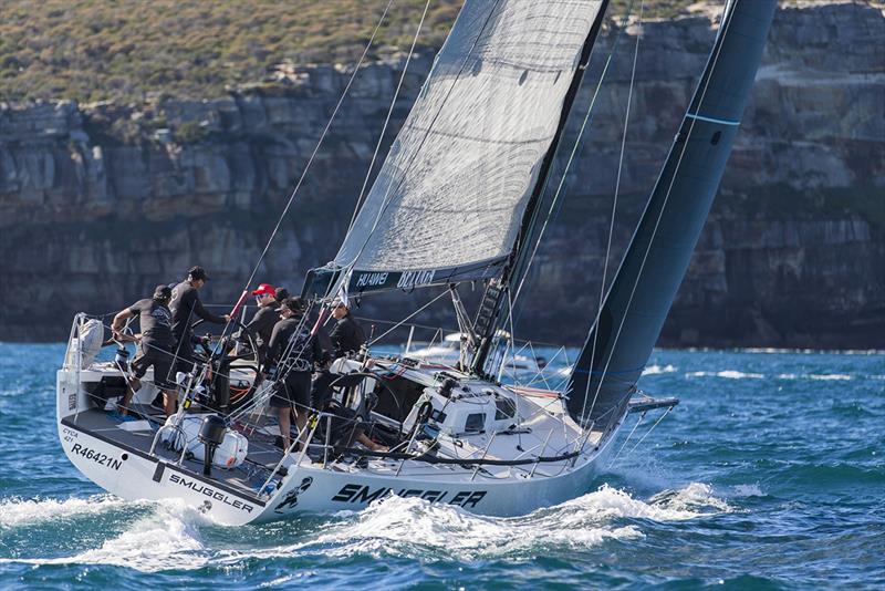 Land Rover Sydney to Gold Coast Yacht Race 2017 start - Smugger photo copyright Andrea Francolini taken at Cruising Yacht Club of Australia and featuring the IRC class