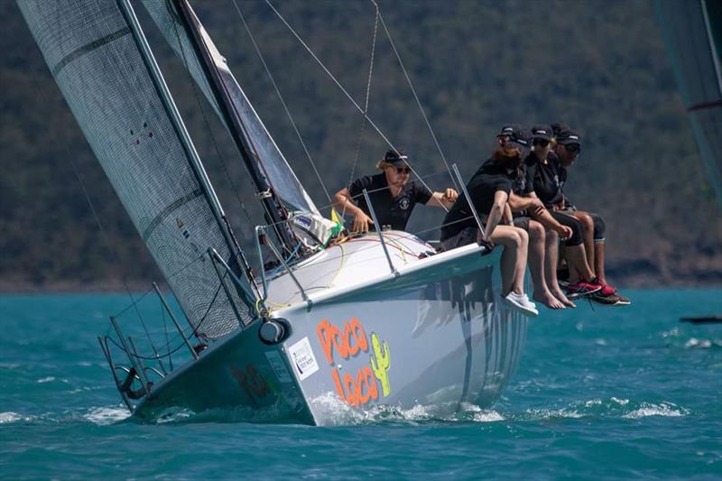 Poco Loco racing in the 2018 Airlie Beach Race Week photo copyright Supplied taken at Port Lincoln Yacht Club and featuring the IRC class