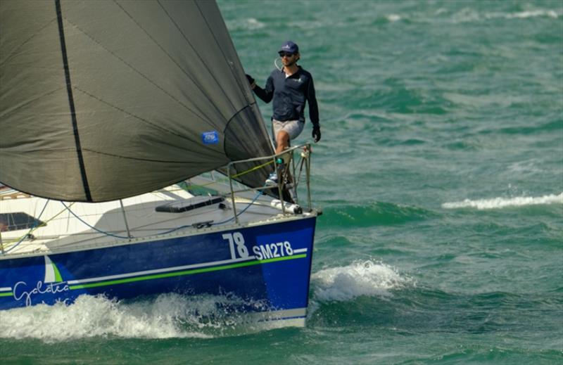 Brisbane to Gladstone Race 2019 photo copyright Mitchell Pearson / SurfSailKite taken at Queensland Cruising Yacht Club and featuring the IRC class