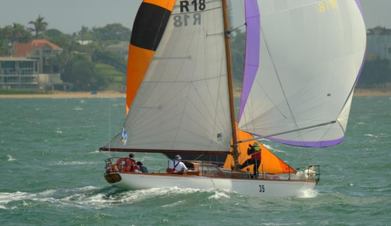 Brisbane to Gladstone Race 2019 photo copyright Mitchell Pearson / SurfSailKite taken at Queensland Cruising Yacht Club and featuring the IRC class