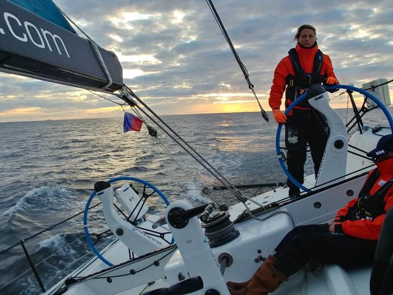 Young teams performing well during the North Sea Race photo copyright Bolsius Bouscholte taken at  and featuring the IRC class