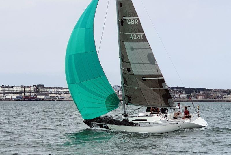 Magnum on day 6 of Euromarine Insurance Ramsgate Week 2019 photo copyright Piers Hodges taken at Royal Temple Yacht Club and featuring the IRC class