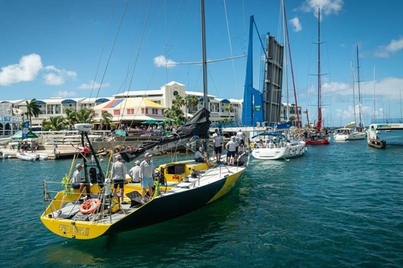 Team Atlas Ocean Racing headed out with a VO60, Esprit de Corps III, in the 2020 Regatta, and returns in 2022 with a Vo70, Il Mostro photo copyright Laurens Morel taken at Sint Maarten Yacht Club and featuring the IRC class