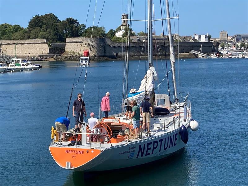Former Whitbread entrant “Neptune” FR (56) back where she belongs photo copyright Neptune - Gagner Avec Parkinson taken at  and featuring the IRC class
