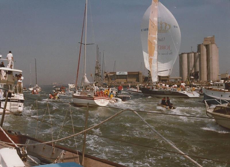Maiden Makes a triumphant return to Southampton in 1990. And she's back for the OGR - photo © OGR2023 / Team Maiden