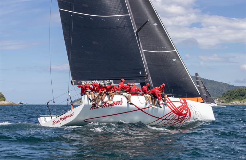 Team Hollywood. Phuket King's Cup 2023 photo copyright Guy Nowell / Phuket King's Cup taken at Royal Varuna Yacht Club and featuring the IRC class