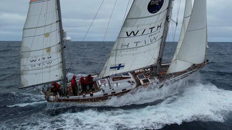 Team Galiana in the Southern Ocean during the OGR2023-2024 - photo © Ville Norra / Tapio Lehtinen Sailing / Team Galiana OGR2023-24