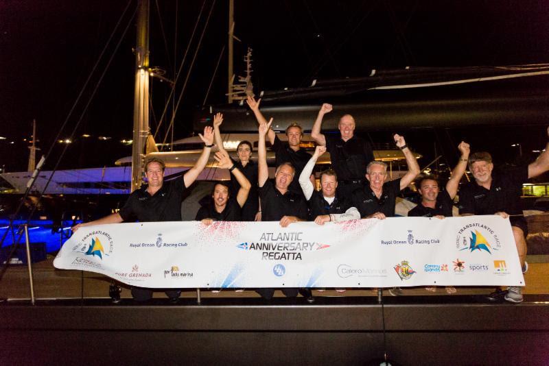 Dockside after completing the RORC Transatlantic Race - the Canadian Southern Wind 96, Sorceress - photo © RORC / Arthur Daniel