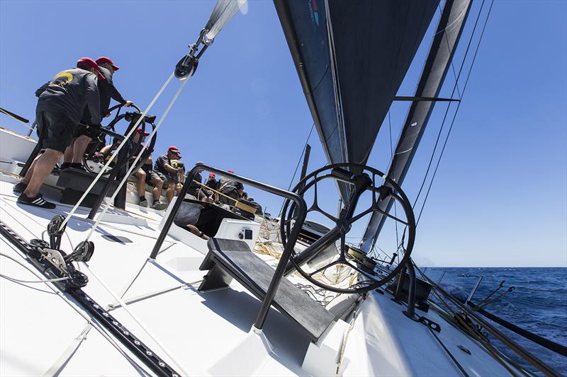 Was a time when this would have been the driver's view. Deck can move an awful lot under your feet here... - photo © Andrea Francolini