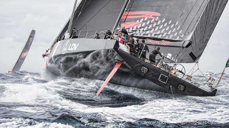 Demonstrating her formidable beam - LDV Comanche - photo © Beth Morley / www.sportsailingphotography.com