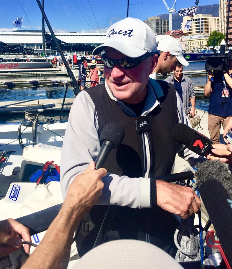 Bob Steel has already won the Tattersall Cup twice - legend of the sport photo copyright Crosbie Lorimer taken at Cruising Yacht Club of Australia and featuring the IRC class