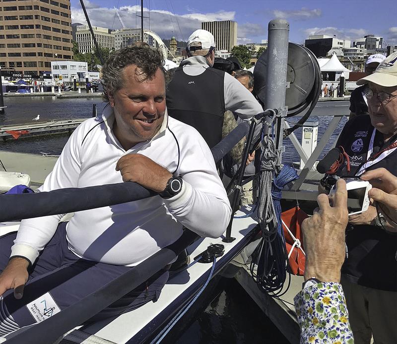 Adam Brown has won the Tattersall's Cup three times, two of them on the very boat he was on again this year (Quest). - photo © Wendi Lanham