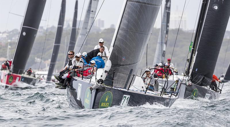 Quest and Hollywood Boulevard - Rolex Sydney Hobart Yacht Race 2017 photo copyright ROLEX / Studio Borlenghi taken at Cruising Yacht Club of Australia and featuring the IRC class