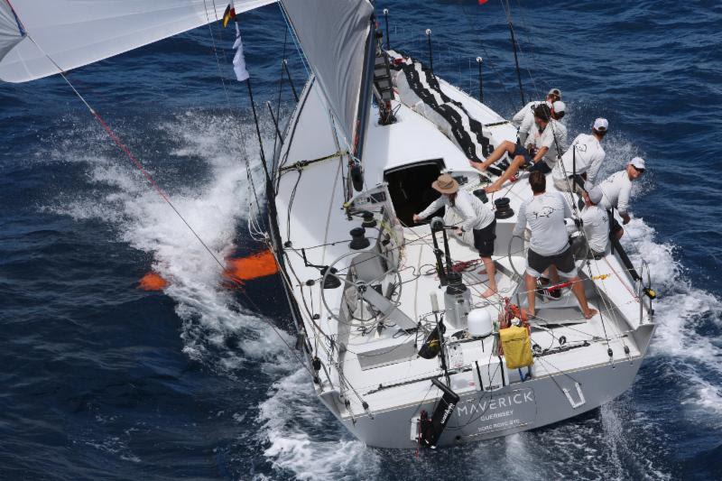 Unfinished business for Quentin Stewart's foiling Infiniti 46 Maverick photo copyright Tim Wright / www.photoaction.com taken at Royal Ocean Racing Club and featuring the IRC class