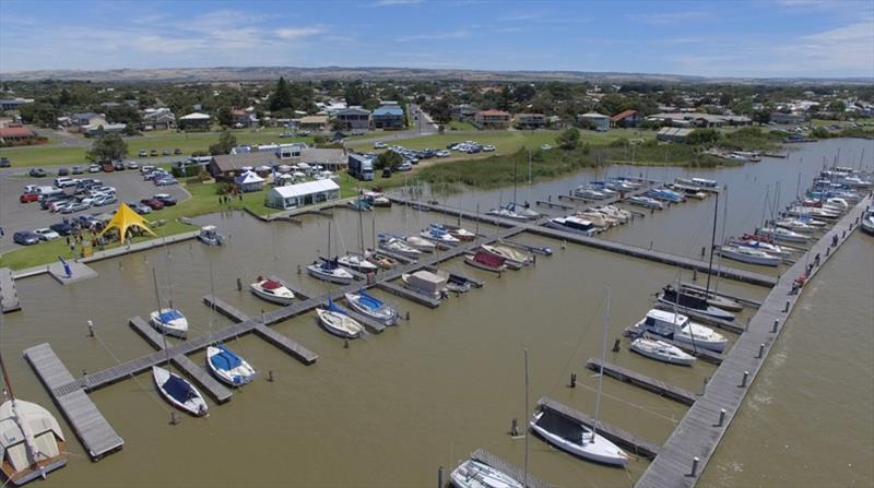 Goolwa Regatta Yacht Club photo copyright Adrian Adams / JABA Drones taken at Goolwa Regatta Yacht Club and featuring the IRC class