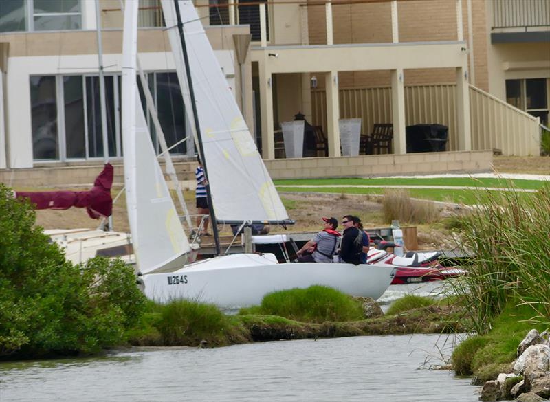 Harry Cooper and crew on Sea Bomb - Goolwa Regatta Week 2018 - photo © Chris Caffin