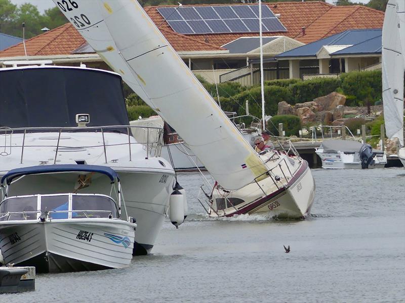 Trevor Baldock's Destiny finished second overall - Goolwa Regatta Week 2018 - photo © Chris Caffin