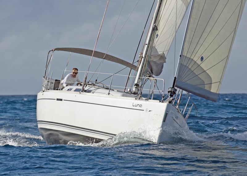 The Singlehanded Monohull record went to Luna from Germany - Mount Gay Round Barbados Race 2018 photo copyright Peter Marshall / BSW taken at Barbados Cruising Club and featuring the IRC class