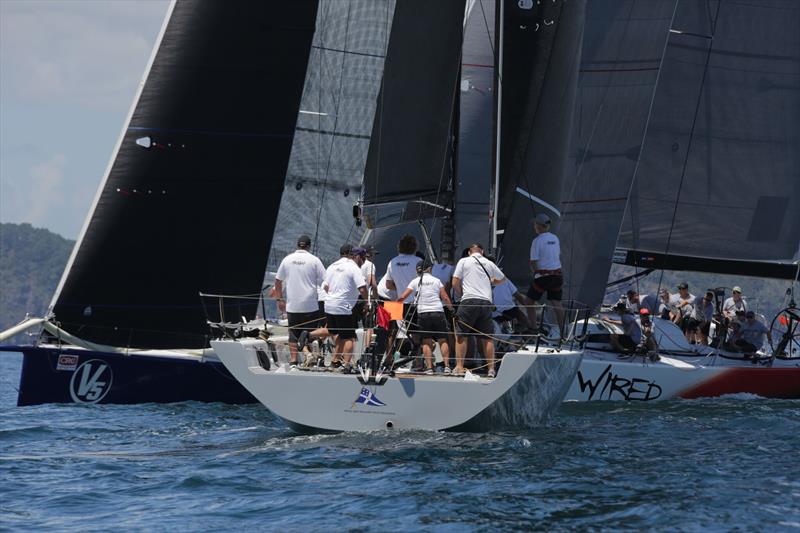 Day 1, CRC Bay of Islands Sailing Week, Bay of Islands, January 25, 2018 photo copyright Will Calver, oceanphotography.co.nz taken at Bay of Islands Yacht Club and featuring the IRC class
