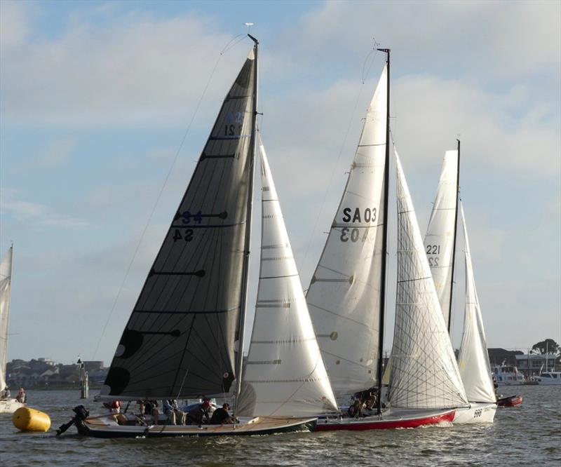 Day 6 – Several bottom mark roundings created a lot of carnage – Goolwa Regatta Week photo copyright Chris Caffin taken at Goolwa Regatta Yacht Club and featuring the IRC class