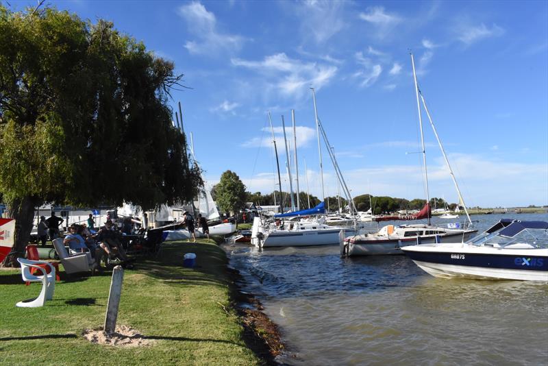 Milang's foreshore is a sight to be seen for this event – Goolwa Regatta Week photo copyright Cass Schlimbach taken at Milang Regatta Club and featuring the IRC class