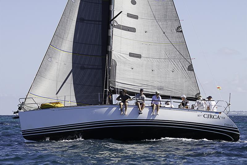 Bill Henson's Circa finished the weekend with a first place in Saturday's Pot of Gold race and two second places in Sunday's two races photo copyright Bernie Kaaks taken at Hillarys Yacht Club and featuring the IRC class