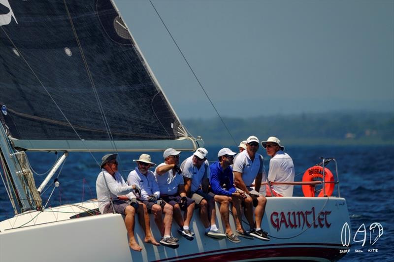 Manly Combined Clubs Race on Moreton Bay photo copyright Mitchell Pearson / SurfSailKite taken at  and featuring the IRC class