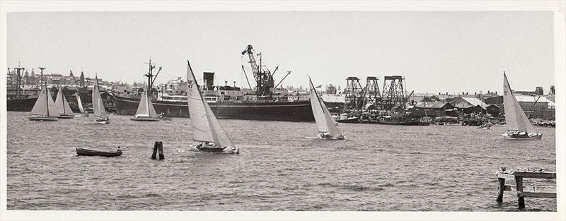 1953 Bunbury and Return Race Start Fremantle Harbour - photo © Royal Freshwater Bay Yacht Club