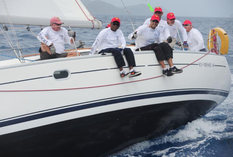 Famous Red Caps on the Race Course - 2018 BVI Spring Regatta & Sailing Festival photo copyright BVI Spring Regatta taken at  and featuring the IRC class
