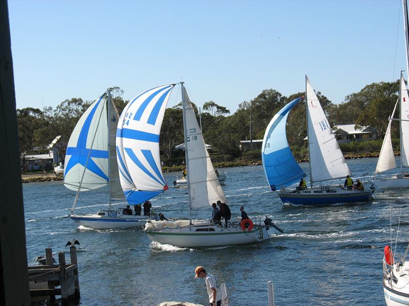 Over 220 boats will race in this weekend's Marlay Point Overnight Race photo copyright Lake Wellington Yacht Club taken at Lake Wellington Yacht Club and featuring the IRC class