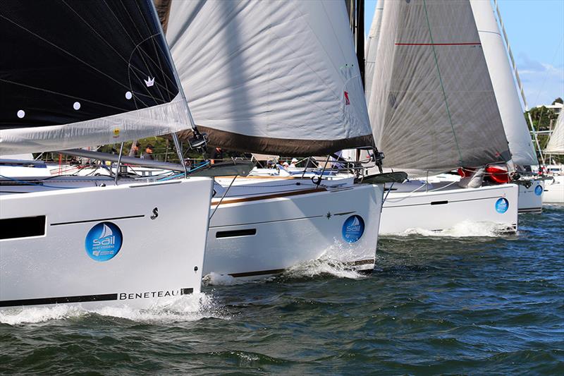 2017 Sail Port Stephens Commodores Cup start photo copyright Mark Rothfield taken at Corlette Point Sailing Club and featuring the IRC class